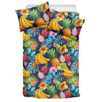 Aloha Tropical Fruits Pattern Print Duvet Cover Bedding Set