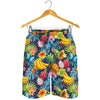 Aloha Tropical Fruits Pattern Print Men's Shorts
