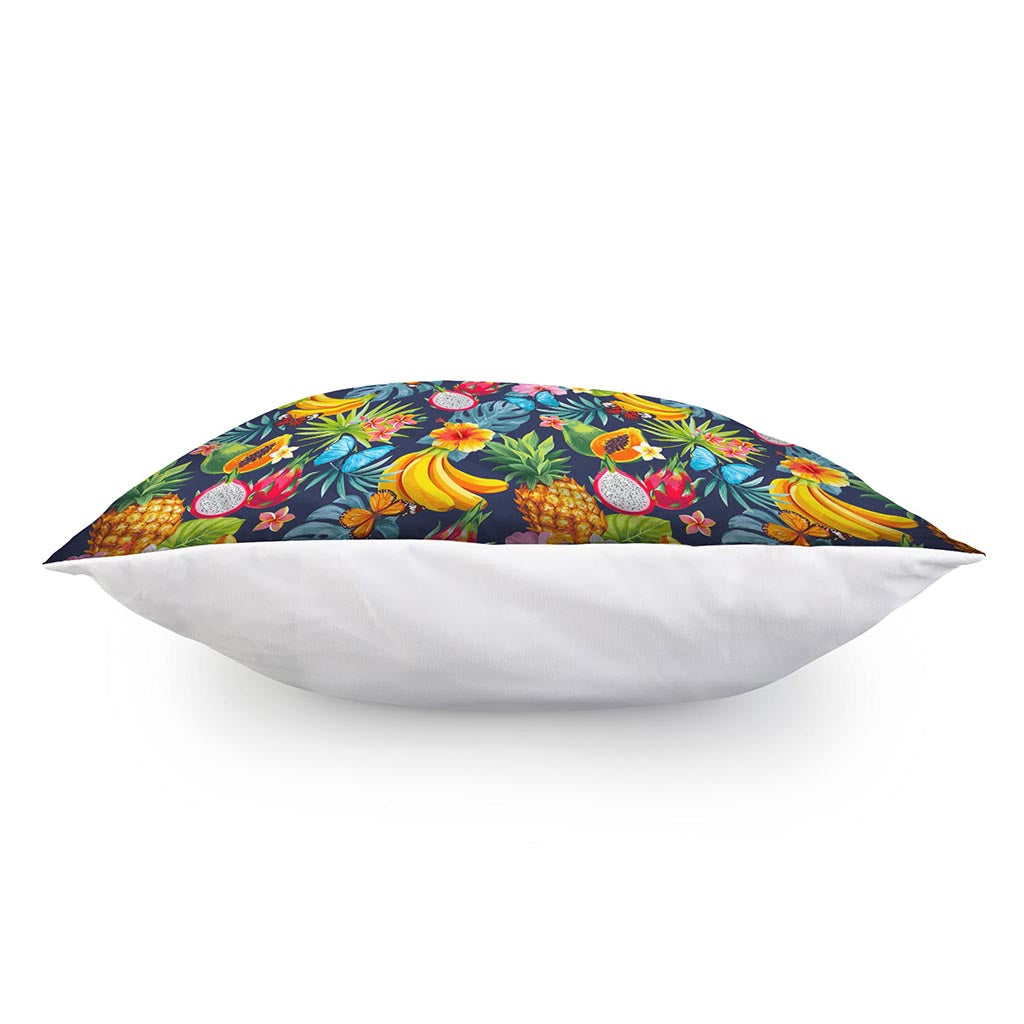 Aloha Tropical Fruits Pattern Print Pillow Cover