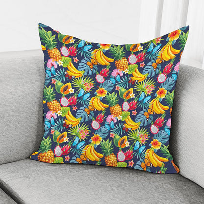 Aloha Tropical Fruits Pattern Print Pillow Cover