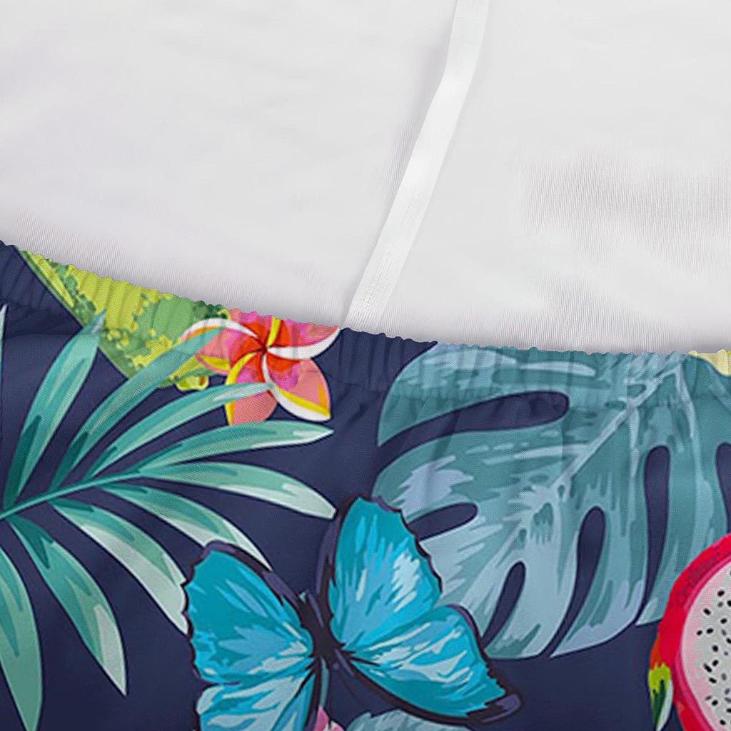 Aloha Tropical Fruits Pattern Print Sofa Cover