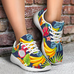 Aloha Tropical Fruits Pattern Print Sport Shoes GearFrost