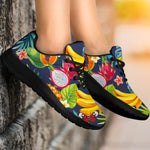 Aloha Tropical Fruits Pattern Print Sport Shoes GearFrost