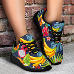 Aloha Tropical Fruits Pattern Print Sport Shoes GearFrost