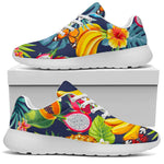 Aloha Tropical Fruits Pattern Print Sport Shoes GearFrost