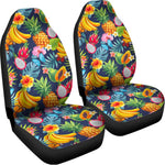 Aloha Tropical Fruits Pattern Print Universal Fit Car Seat Covers