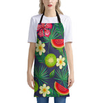 Aloha Tropical Watermelon Pattern Print Apron