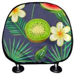 Aloha Tropical Watermelon Pattern Print Car Headrest Covers