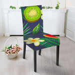 Aloha Tropical Watermelon Pattern Print Dining Chair Slipcover