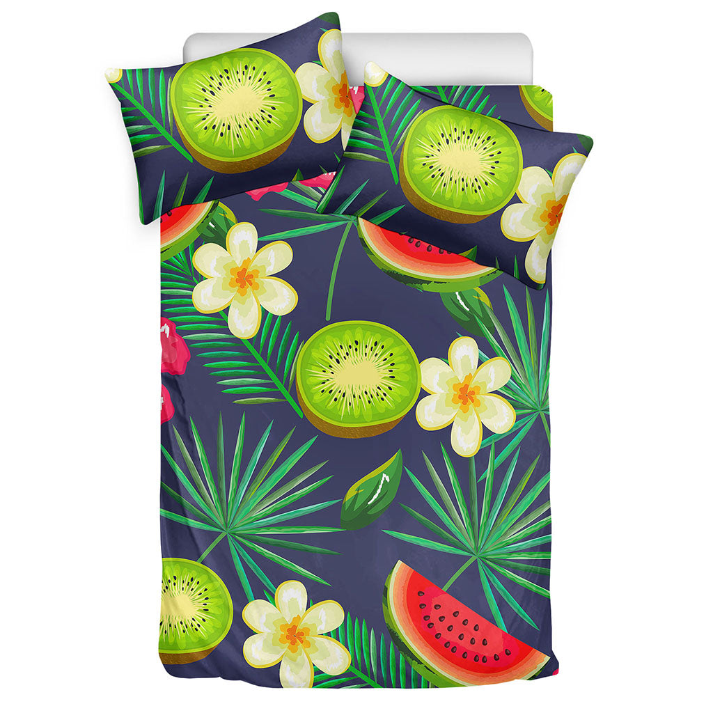Aloha Tropical Watermelon Pattern Print Duvet Cover Bedding Set