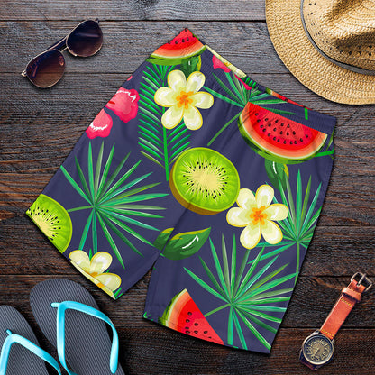 Aloha Tropical Watermelon Pattern Print Men's Shorts