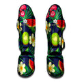 Aloha Tropical Watermelon Pattern Print Muay Thai Shin Guards