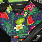 Aloha Tropical Watermelon Pattern Print Pet Car Back Seat Cover