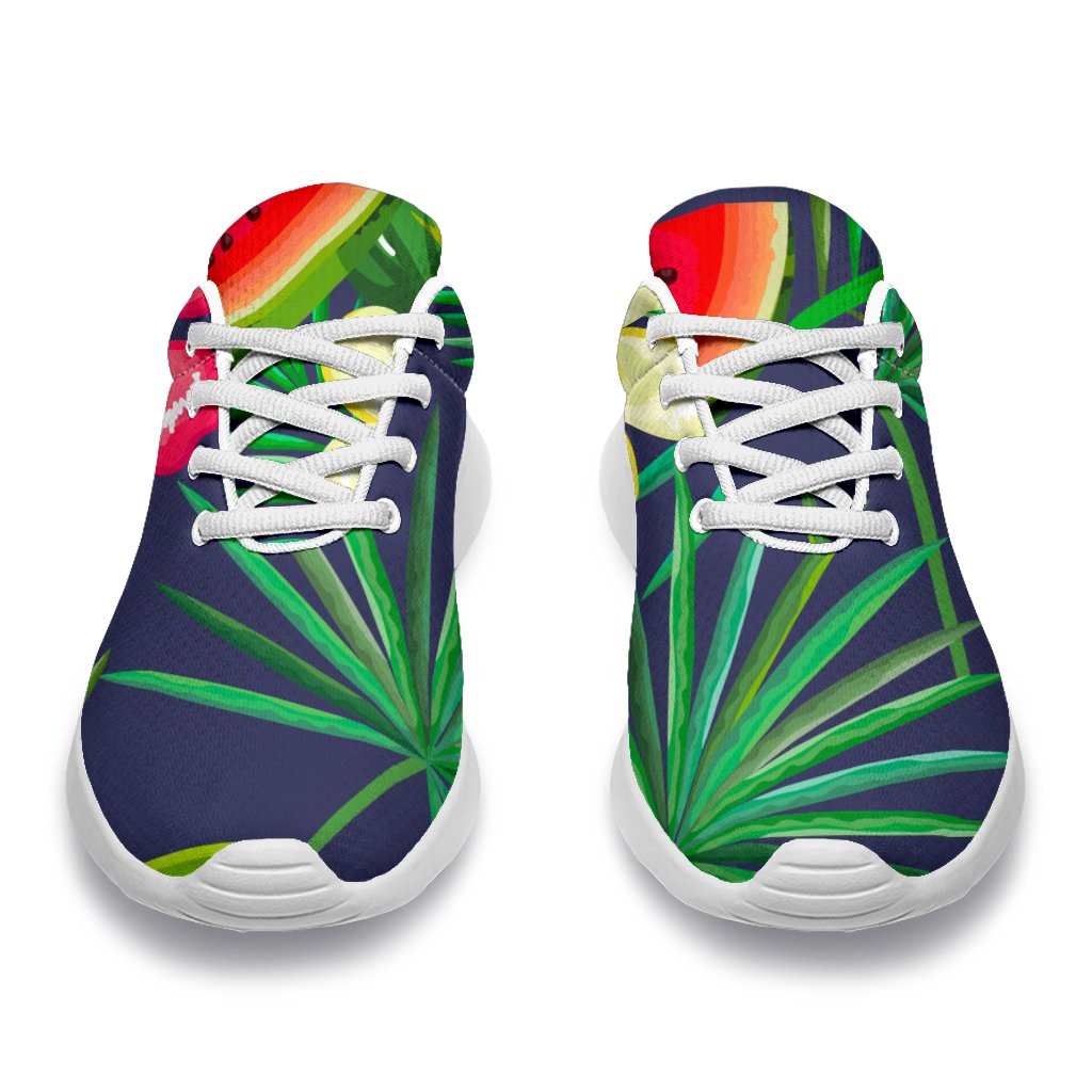 Aloha Tropical Watermelon Pattern Print Sport Shoes GearFrost