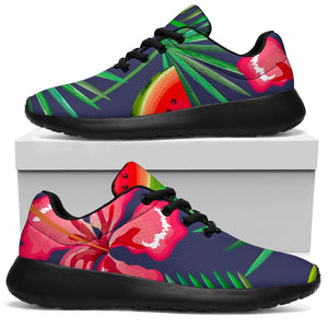 Aloha Tropical Watermelon Pattern Print Sport Shoes GearFrost