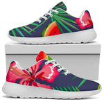 Aloha Tropical Watermelon Pattern Print Sport Shoes GearFrost