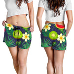 Aloha Tropical Watermelon Pattern Print Women's Shorts