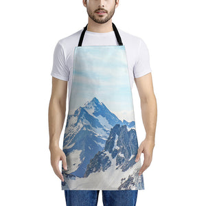 Alps Mountain Print Apron