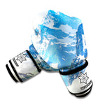 Alps Mountain Print Boxing Gloves