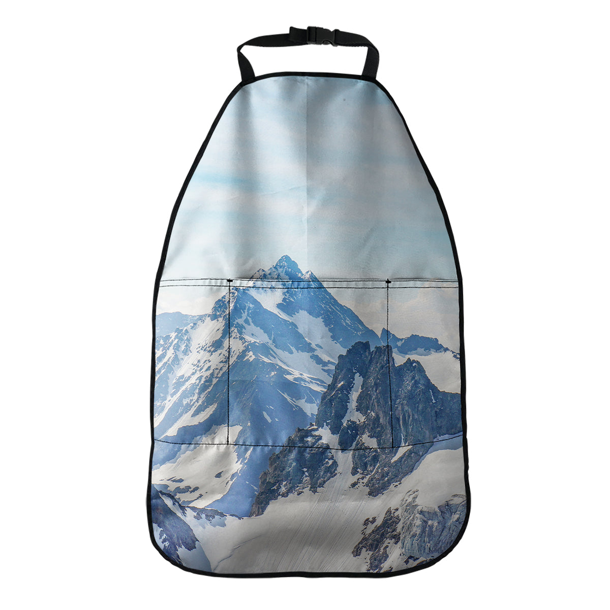 Alps Mountain Print Car Seat Organizers