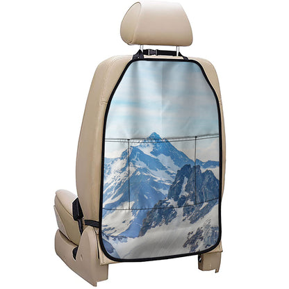 Alps Mountain Print Car Seat Organizers
