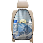 Alps Mountain Print Car Seat Organizers