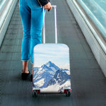 Alps Mountain Print Luggage Cover