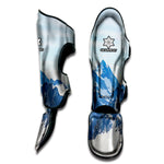 Alps Mountain Print Muay Thai Shin Guard