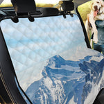Alps Mountain Print Pet Car Back Seat Cover
