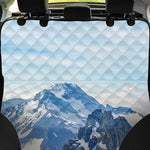 Alps Mountain Print Pet Car Back Seat Cover