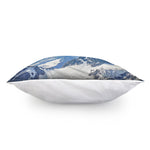 Alps Mountain Print Pillow Cover