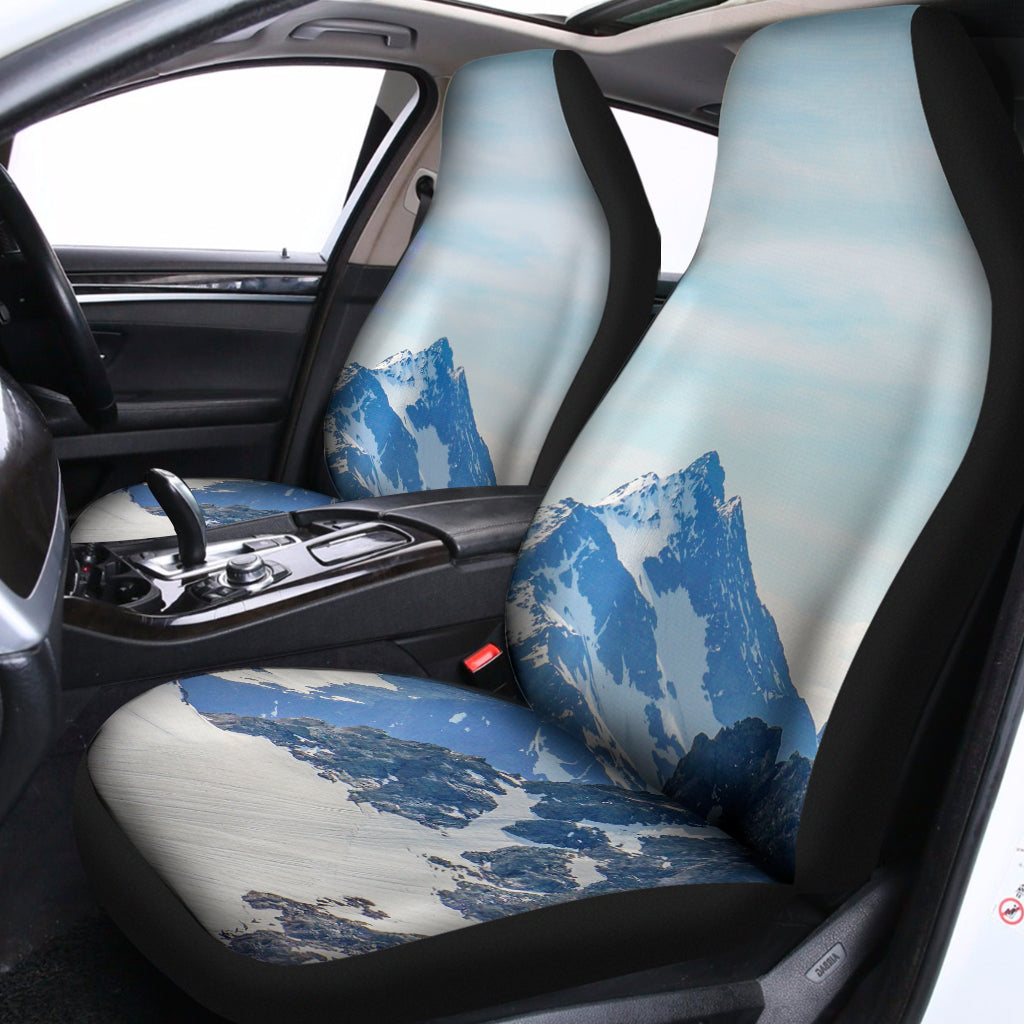 Alps Mountain Print Universal Fit Car Seat Covers