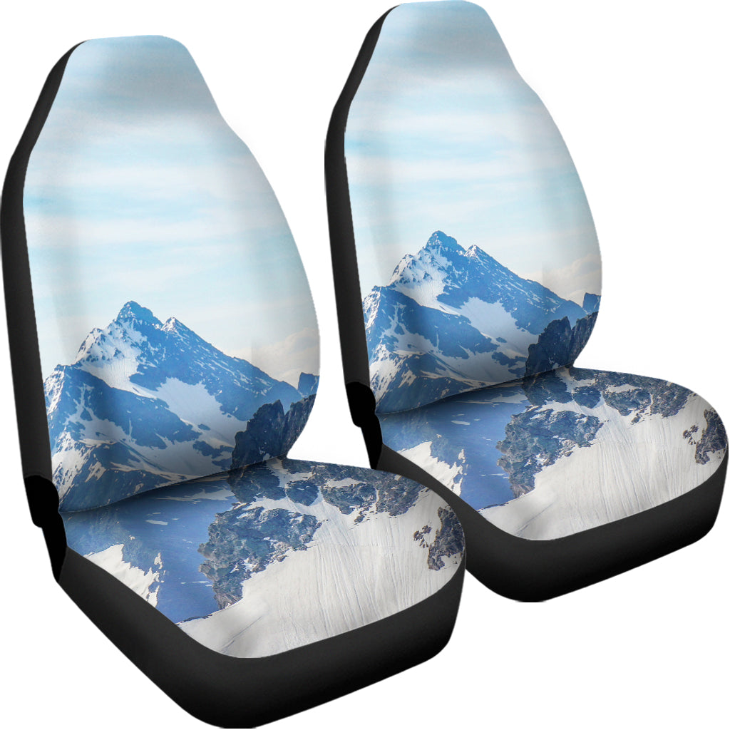 Alps Mountain Print Universal Fit Car Seat Covers