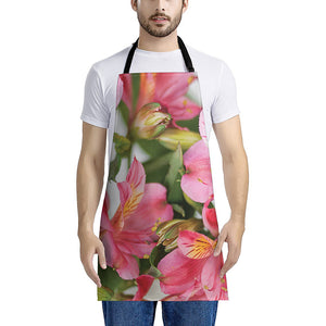 Alstroemeria Flower Print Apron