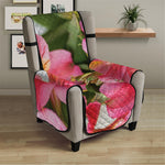 Alstroemeria Flower Print Armchair Protector