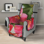 Alstroemeria Flower Print Armchair Protector