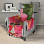 Alstroemeria Flower Print Armchair Protector