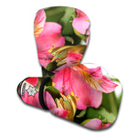 Alstroemeria Flower Print Boxing Gloves