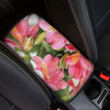 Alstroemeria Flower Print Car Center Console Cover