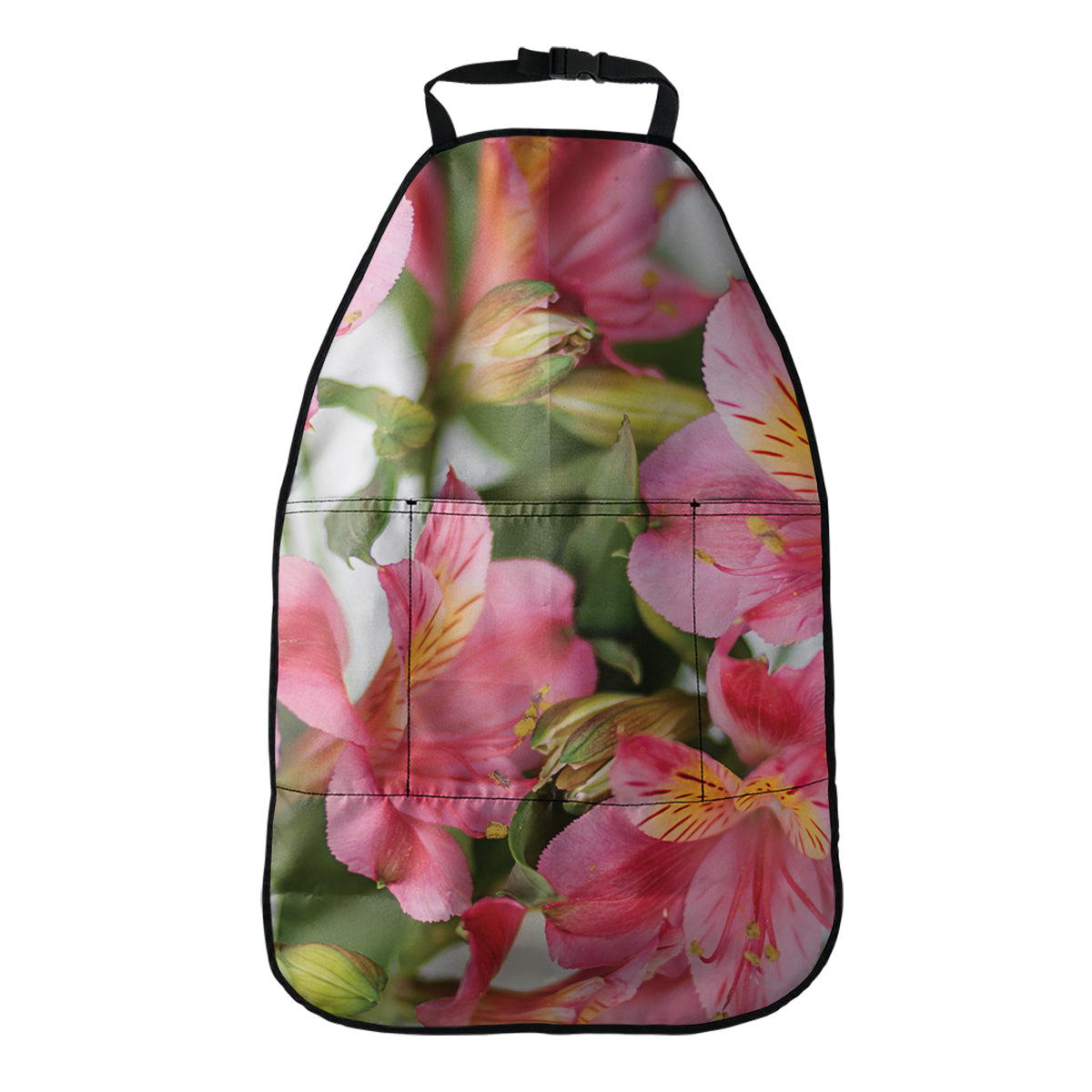 Alstroemeria Flower Print Car Seat Organizers