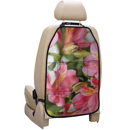 Alstroemeria Flower Print Car Seat Organizers