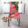 Alstroemeria Flower Print Dining Chair Slipcover