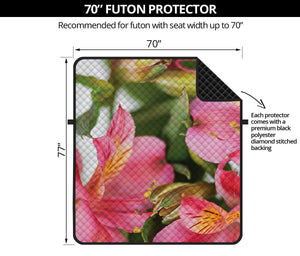 Alstroemeria Flower Print Futon Protector