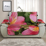 Alstroemeria Flower Print Half Sofa Protector