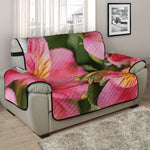 Alstroemeria Flower Print Half Sofa Protector