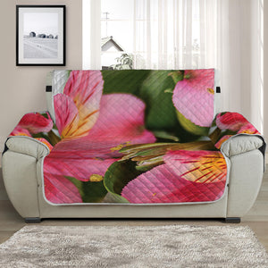 Alstroemeria Flower Print Half Sofa Protector