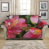 Alstroemeria Flower Print Loveseat Protector