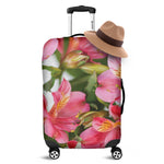 Alstroemeria Flower Print Luggage Cover