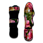 Alstroemeria Flower Print Muay Thai Shin Guard