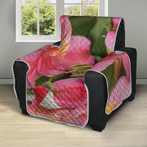 Alstroemeria Flower Print Recliner Protector